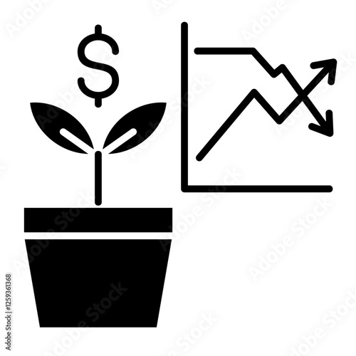 Growth Stocks Icon