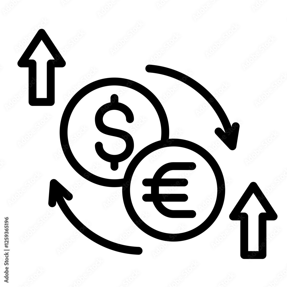 Trading Exchange Icon Trading Exchange Icon