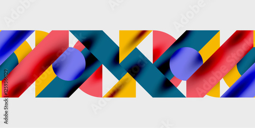 Vibrant abstract background circles with smooth gradients, creating a dynamic and modern design. Ideal for creative, tech, or contemporary-themed projects