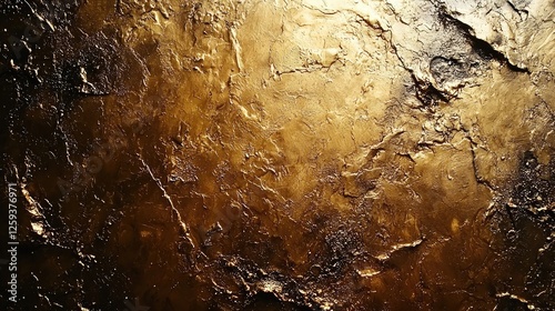 Textured golden surface with intricate patterns, suitable for backgrounds and artistic designs