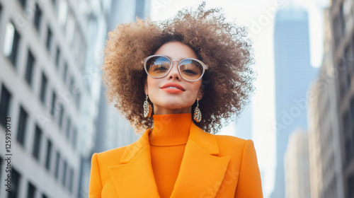 Confident Woman in City: A ...