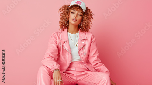 Pink Power Suit: A stylish ...