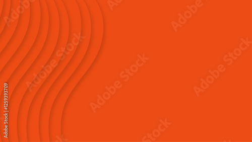 Abstract background vector orange background with stripes  digital element paper surface. bright gradient triangular geometric art and design.