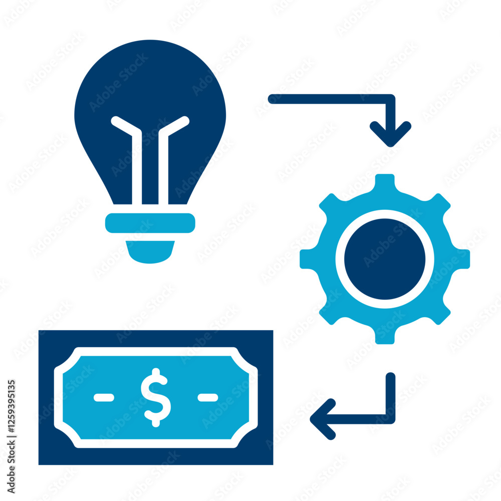Creativity Flow Icon Creativity Flow Icon
