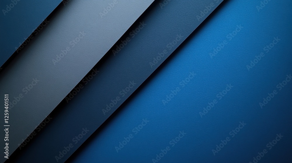 Angular Patterns and Shapes on Blue Background with White Center Space for Text. Abstract Minimalist Wallpaper for Simple and Geometric Modern Design. Angular Patterns and Shapes on Blue Background with White Center Space for Text. Abstract Minimalist Wallpaper for Simple and Geometric Modern Design.