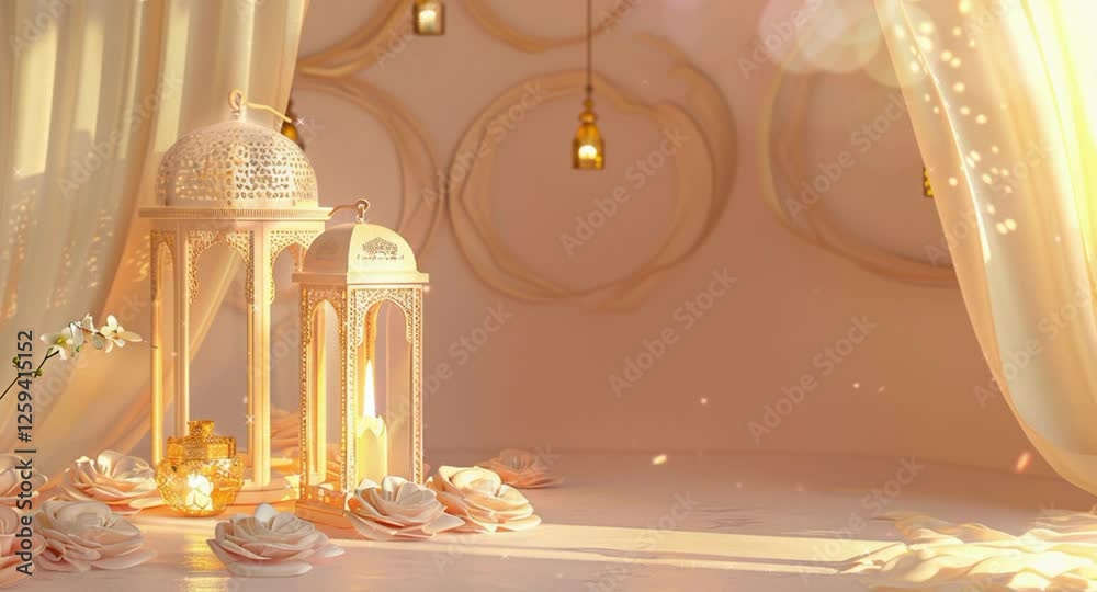 ramadhan background footage for idul fitri
