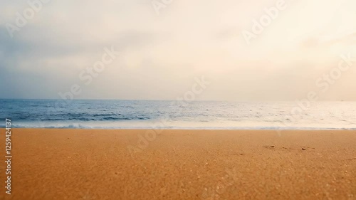 Beach Scene at Sunset