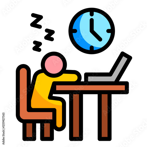 Sleeping In Icon