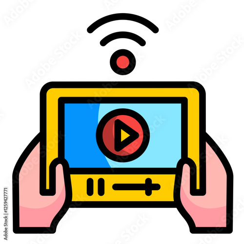 Video Streaming Icon