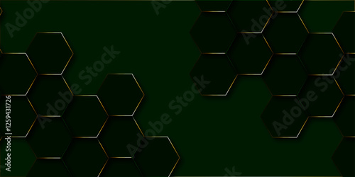 Abstract hexagon blue background with shadow blue background Futuristic blue neon honeycombs. Modern technology design. Vector illustration.	
