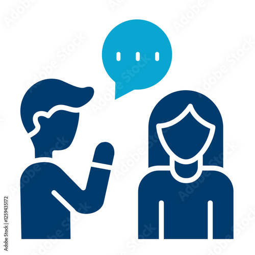 Gossiping Icon