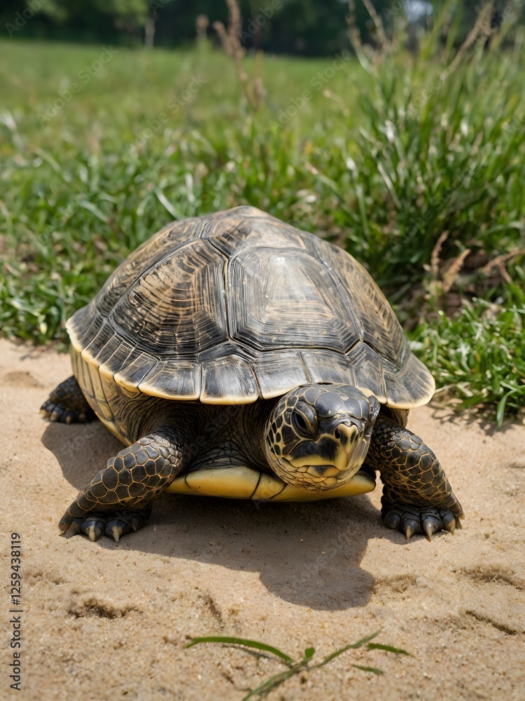 Serene Guardian: The Turtle of Tranquil Waters Serene Guardian: The Turtle of Tranquil Waters