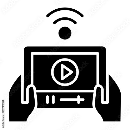 Video Streaming Icon