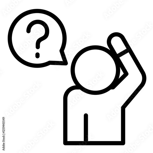 Self-Doubt Icon