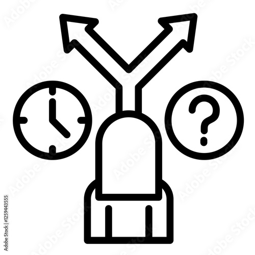 Sidetracking Icon