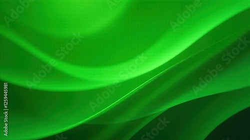 Abstract Green Lines Wallpaper Background - Organic Flow