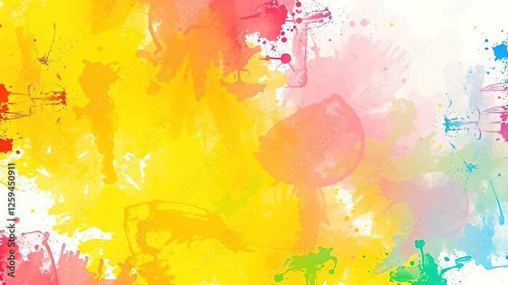 Obraz premium Colorful Spray Paint Bursts on Abstract Background