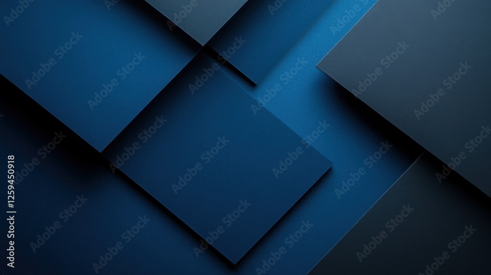 Photo of Blue Background with Abstract Shapes for Design, Featuring White Space in the Center for Text. Ideal for Banner Templates and Digital Projects. Minimalist Wallpaper. Photo of Blue Background with Abstract Shapes for Design, Featuring White Space in the Center for Text. Ideal for Banner Templates and Digital Projects. Minimalist Wallpaper.
