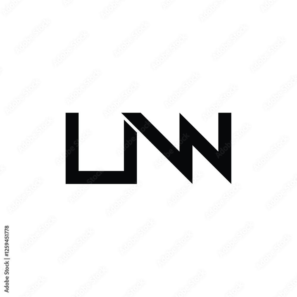 UW monogram logo design letter text name symbol monochrome logotype alphabet character simple logo UW monogram logo design letter text name symbol monochrome logotype alphabet character simple logo