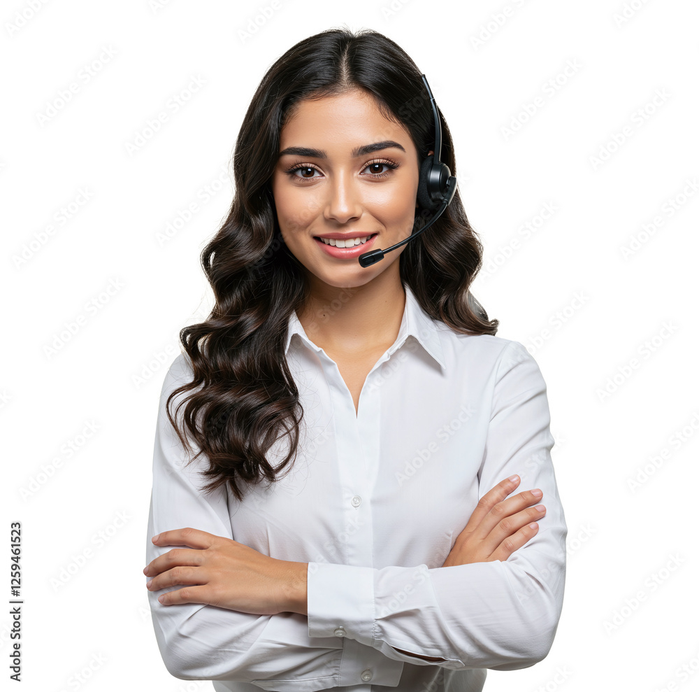 Beautiful woman customer service Support. Beautiful woman customer service Support.