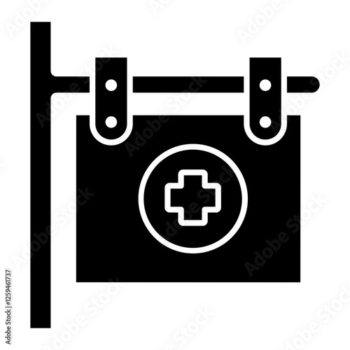 hospital Solid icon