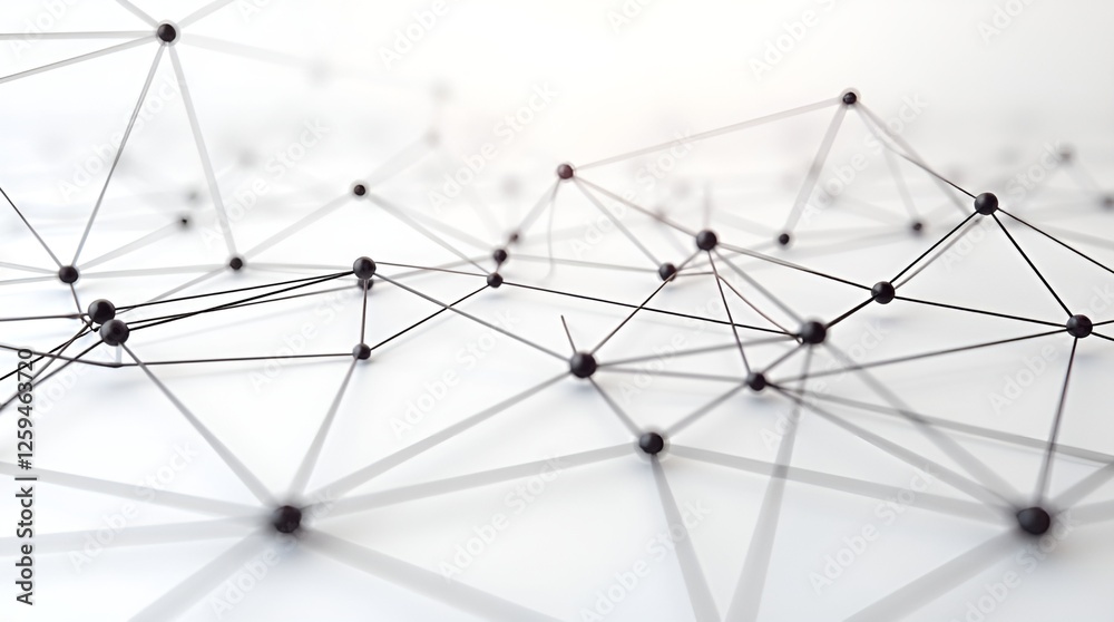 Abstract Geometric Network of Interconnected Black Lines and Nodes on Transparent or Solid Background – High-Tech Digital Mesh for Futuristic Design, AI, Blockchain, Data Visualization, Web Graphics, Abstract Geometric Network of Interconnected Black Lines and Nodes on Transparent or Solid Background – High-Tech Digital Mesh for Futuristic Design, AI, Blockchain, Data Visualization, Web Graphics,
