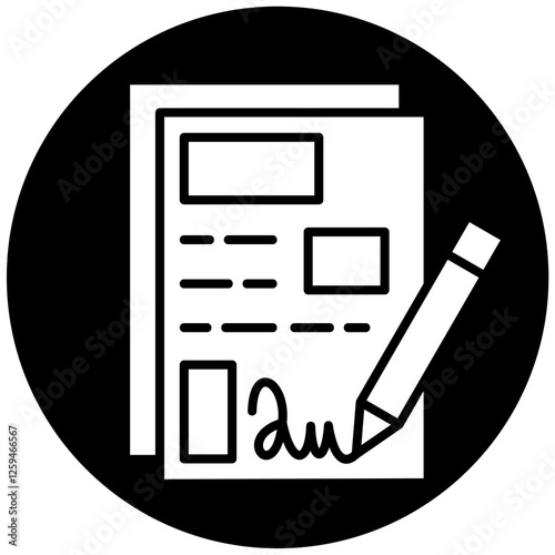 Commercial Paper Icon