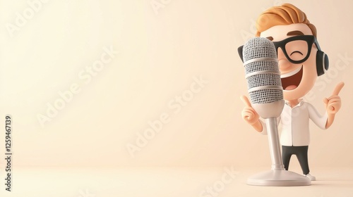 Dynamic voiceover recording session home studio digital content creative environment engaging viewpoint voice acting concepts