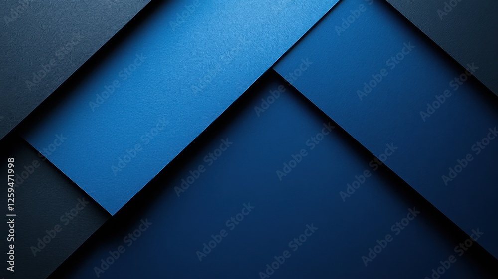 Clean and sleek geometric shapes on Blue background with copy space for design. Ideal for modern banner templates, abstract minimalist wallpaper, simple geometric modern wallpaper. Clean and sleek geometric shapes on Blue background with copy space for design. Ideal for modern banner templates, abstract minimalist wallpaper, simple geometric modern wallpaper.