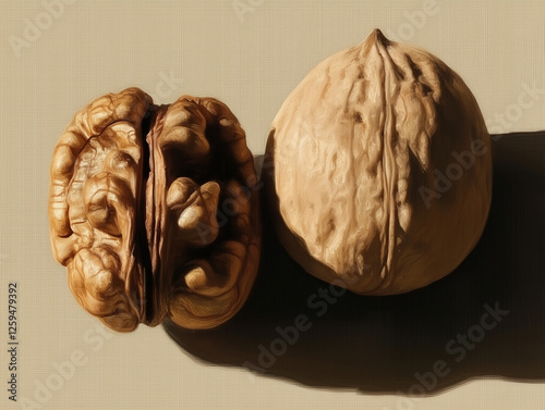 Walnut in the shell