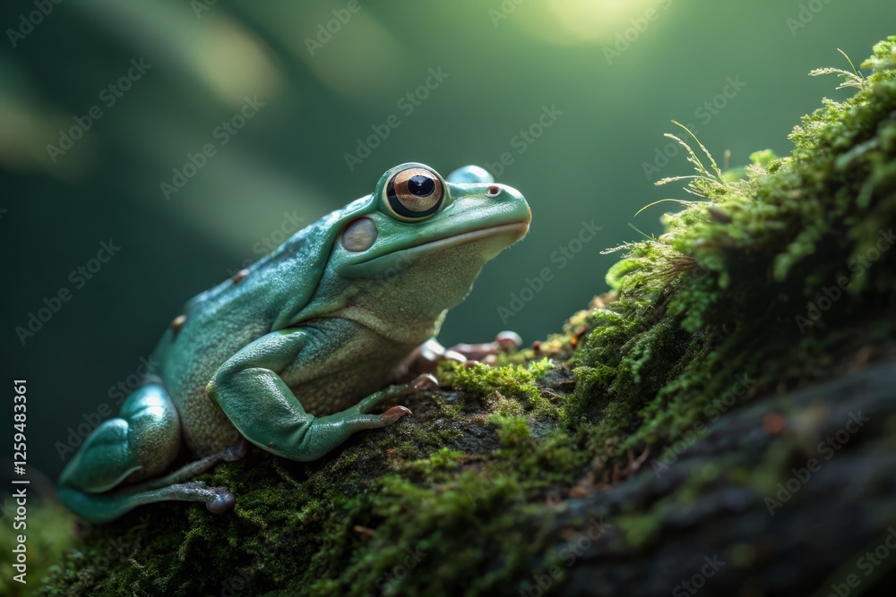 Obraz premium Vibrant Amphibian Palette: Exquisite Color & Texture in Nature's Masterpiece