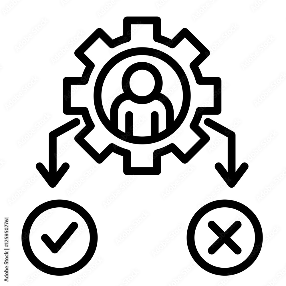Decision Support Icon Decision Support Icon