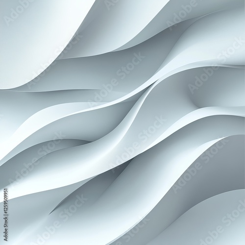 Minimal Abstract Layered Waves Background Design