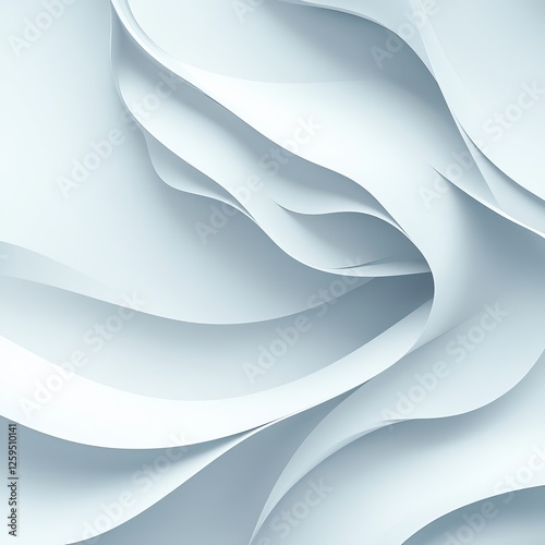 Smooth Gradient Wave Texture Modern Design