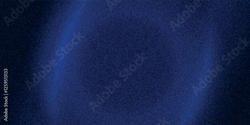 Silk satin fabric. Navy blue color. Abstract dark elegant background with space for design. Soft wavy folds. Drapery. Gradient. Light lines. Shiny. Shimmer.