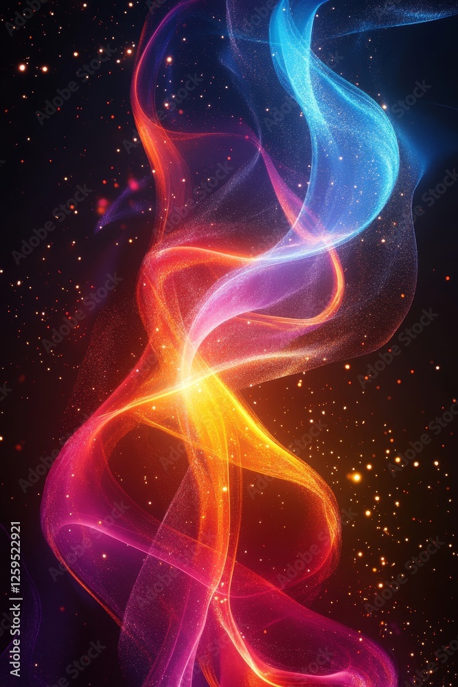 Abstract Light Background, Generative AI Abstract Light Background, Generative AI