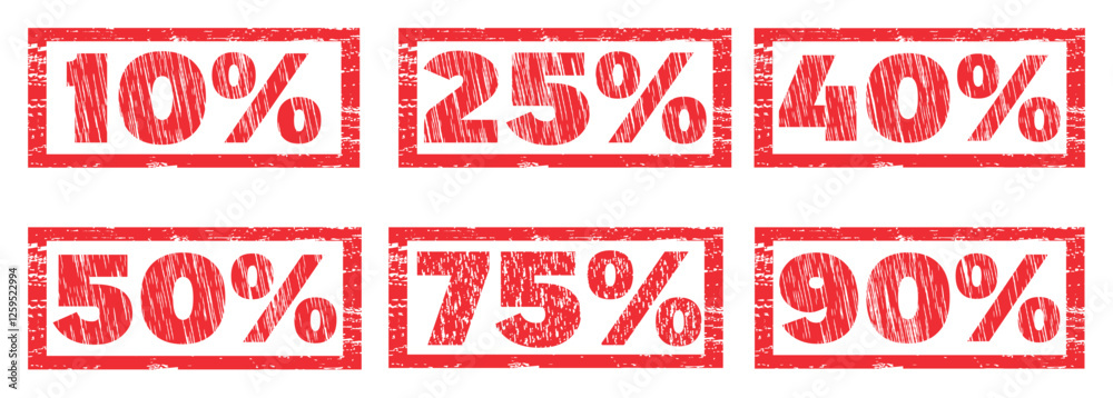 Sticker Discount Sticker label Price label Promo label Vector Design Sale of special offers .Sale tag discount sticker design template 10,25,40,50,75,90 percent off tag . Sticker Discount Sticker label Price label Promo label Vector Design Sale of special offers .Sale tag discount sticker design template 10,25,40,50,75,90 percent off tag .