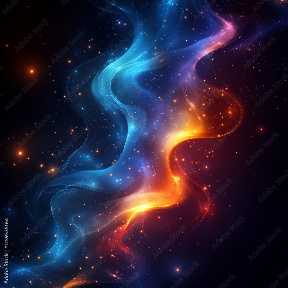 Abstract Light Background, Generative AI Abstract Light Background, Generative AI