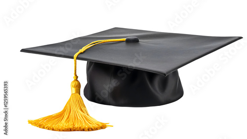 Graduation Cap with Gold Tassel Perfect for Graduation Photos