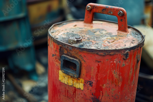 Canister of pyrolysis oil