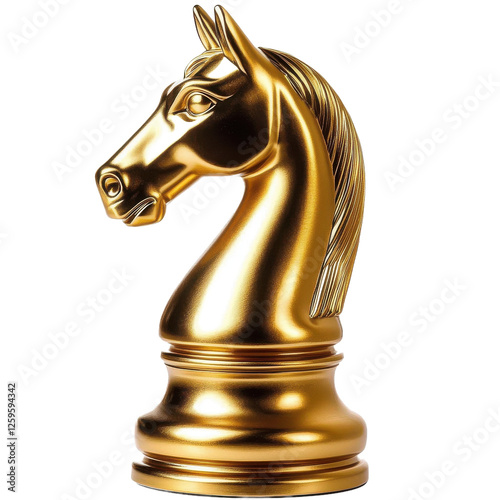 black chess horse
