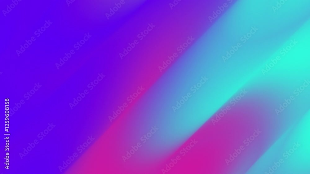 Abstract animated colorful blue and pink gradient motion background video loop 4K	