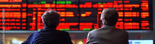 Investors Analyzing Market ...