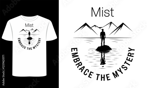 Mountains & Trendy Outdoor-Themed T-Shirt Graphics