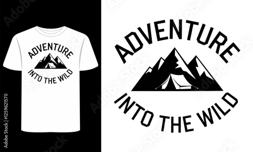 Adventure-Inspired T-Shirt Designs with a Wild Edge