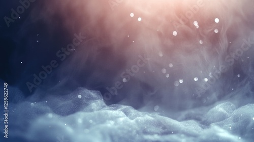 Ethereal Mist: A captivating abstract backdrop of swirling, ethereal mist with a soft, dreamlike glow. The light dances through the wisps, creating a mesmerizing spectacle of subtle hues.