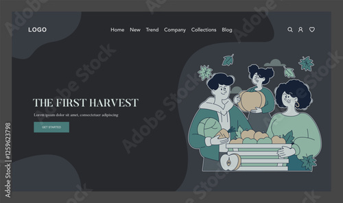 Life Moments. Flat Vector Illustration