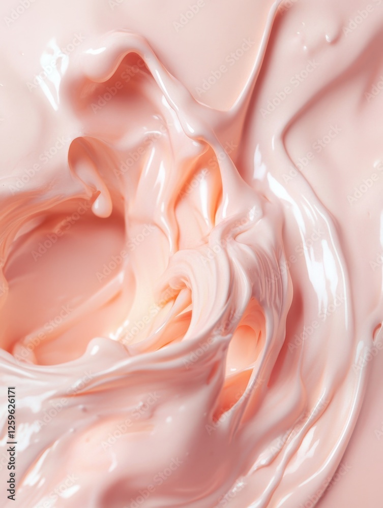 A close-up of a whisk mixing batter in a bowl, smooth texture with soft pastel colors A close-up of a whisk mixing batter in a bowl, smooth texture with soft pastel colors