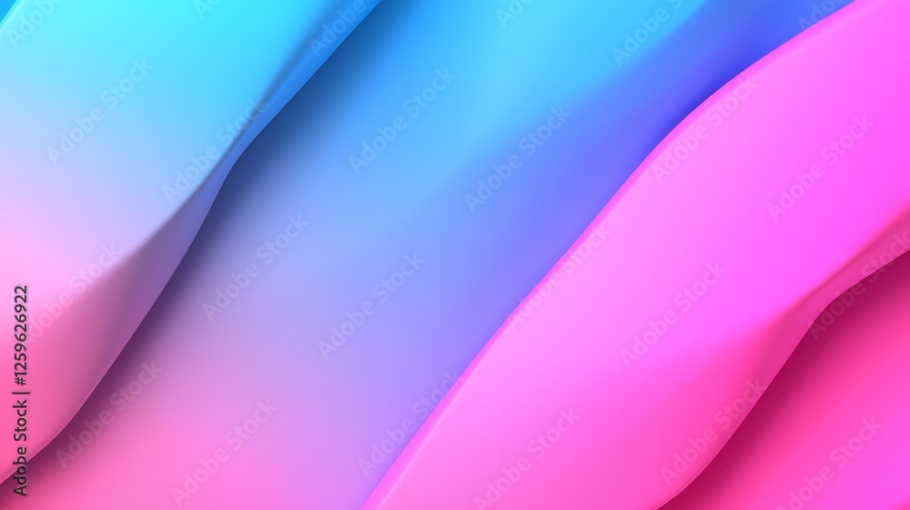 Colorful Abstract Wave Pattern in Shades of Blue and Pink Tones Colorful Abstract Wave Pattern in Shades of Blue and Pink Tones