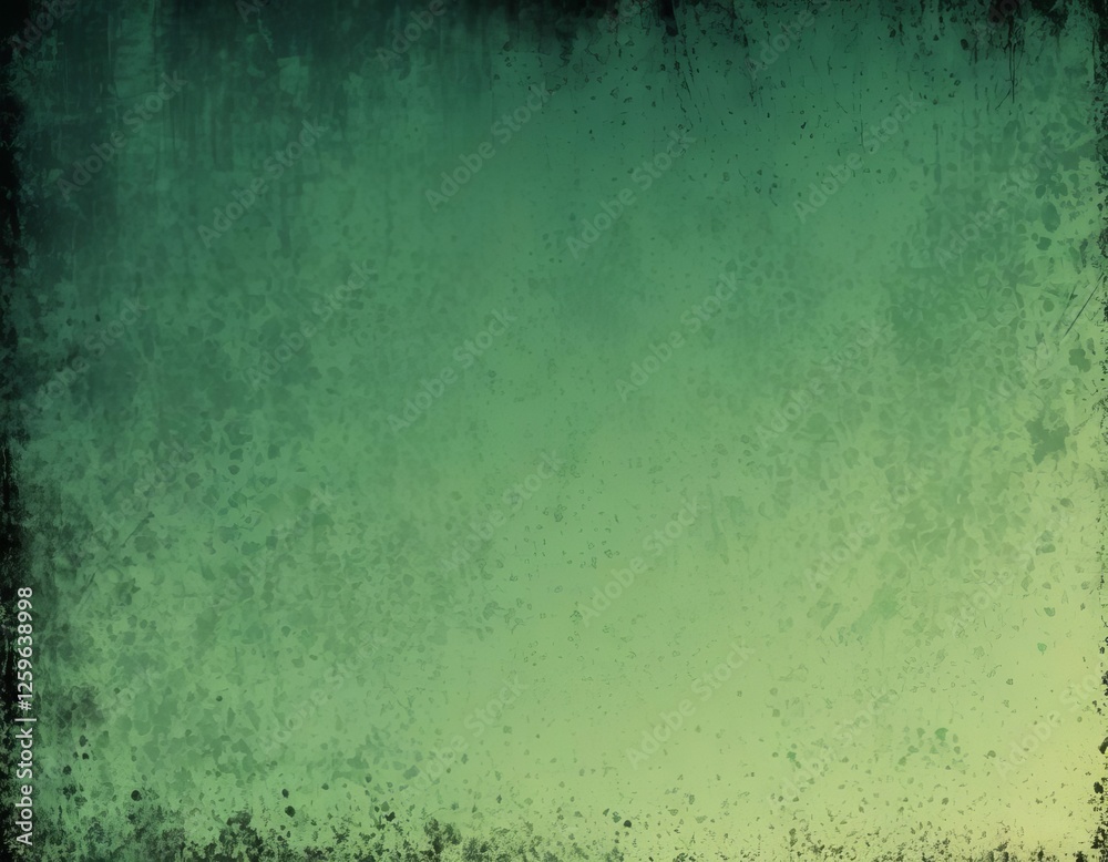 Obraz premium halftone grunge textured background, gradient of dark to light green tones, wallpaper